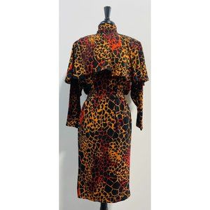 Lillie Rubin Vintage Silk Dress